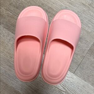 Pink Slide Sandals
